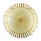 Mid-Century Round Ceiling or Wall Lamp in Glass & Brass attributed to Emil Stejnar, 1960s 2