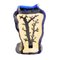 Cerrado Vase aus Leder in Blau und Beige von Fernando & Humberto Campana für Corsi Design Factory 1
