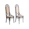 Bentwood and Cane Long John 207R Chairs by Michael Thonet, 1970s, Set of 2 23