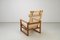 Danish Modern Oak and Rattan 2254 Armchair by Børge Mogensen for Fredericia, 1960s 11