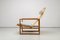 Danish Modern Oak and Rattan 2254 Armchair by Børge Mogensen for Fredericia, 1960s 3