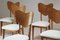 Heart Model Chairs attributed to René-Jean Caillette, France, 1950s, Set of 6 8
