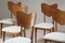 Heart Model Chairs attributed to René-Jean Caillette, France, 1950s, Set of 6, Image 8