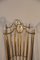 Italian Brass High Back Chairs, 1950s, Set of 6 2