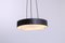 Large Black Ceiling Lamp attributed to Bruno Gatta for Stilnovo, 1950s 2