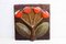 Pannello floreale in ceramica, anni '50, Immagine 1