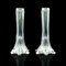 Victorian Breakfast Stem Vases in Silver, England, 1890s, Set of 2 1