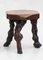 French Tripod Stools in Vine Wood, 1950 3