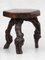 French Tripod Stools in Vine Wood, 1950, Image 2