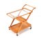 Italian Mid-Century Modern Bar Cart by Cesare Lacca for Cassina, 1950s, Image 7