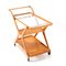 Italian Mid-Century Modern Bar Cart by Cesare Lacca for Cassina, 1950s, Image 2