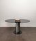 Italian Dining Table in Enameled Wood and Chromed Metal, 1970s 9
