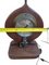 Antique Table Lamp on Wood with Manometer 4