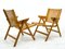 Rex Folding Chairs & Table by Niko Kralj, 1970s, Set of 3 9