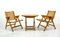 Rex Folding Chairs & Table by Niko Kralj, 1970s, Set of 3 14