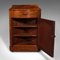 Victorian English Corner Dressing Cupboard or Nightstand 4