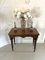 Victorian Burr Walnut Inlaid Freestanding Card Table, 1860, Image 4