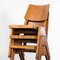 Deep Back Stacking Dining Chairs from Casala, 1950s, Set of 10, Image 4