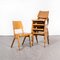 Deep Back Stacking Dining Chairs from Casala, 1950s, Set of 5 6