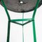 Small French Metal Green Round Gueridon Table, 1950s 5