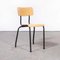 Belgian Laminate Stacking School Chairs, 1960s, Set of 21 2