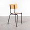 Belgian Laminate Stacking School Chairs, 1960s, Set of 21 7