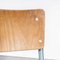 Belgian Laminate Stacking School Chairs, 1960s, Set of 8, Image 8