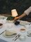 Lampe à Piles Minimal Basic Beige par Santiago Roqueta pour Santa & Cole 10