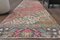 Vintage Turkish Handmade Wool Oushak Runner Rug, 1960s 2