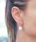 Pearl, Emerald, Diamond & 14 Karat Rose Gold Earrings, Set of 2 5