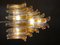 Italian Murano Glass Chandelier with Amber Glass Petals, 1970s, Image 12