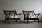 Model GE-530 Lounge Chairs in Savak Wool attributed to Hans J. Wegner, 1960s, Set of 2, Image 12