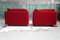 Mid-Century Modern Red Armchair by Metropolitan of San Francisco with Knoll Textile, 1980s 8