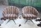 Mid-Century Pin Striped Swivel Chairs by Leopold for Ward Bennett, 1970s, Set of 2, Image 6