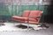 Postmodernes Chrom Loveseat Sofa von Cy Mann, 1970er 2