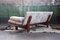 Modernes dänisches Gondola Sofa aus Teak, 1980er 3