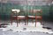 Mesa de comedor y sillas danesas vintage de teca, años 70. Juego de 7, Imagen 5