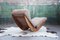 Mid-Century Upholstered Lounge Chair in the style of Adrian Pearsall, 1960s, Image 3