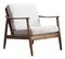 Danish Mid-Century Modern Sculptural Wood Lounge Chair by Folke Ohlsson for Selig, Image 1