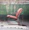 Postmodern Bauhaus Style Chrome Lounge Chair with Knoll Fabric from Vecta Zermatt, 1980s 12