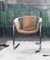 Postmodern Chrome & Beige Leather Sling Lounge Chair, 1970s, Image 13