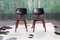 Danish Mid-Century Modern Black Walnut Bentwood Dining Chairs, 1960s, Set of 2, Image 5