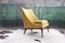 Club chair Mid-Century gialla di Lawrence Peabody, anni '60, Immagine 9