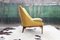 Club chair Mid-Century gialla di Lawrence Peabody, anni '60, Immagine 2