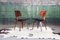 Mid-Century Cow Hide Upholstered Bentwood Dining Chairs from Thonet, 1950s, Set of 6 9