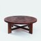 Vintage Leather Inca Coffee Table by Angel Pazmino for Muebles De Estilo 17