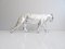 Art Deco Silvered Panther Sculpture, 1930s, Image 4