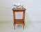 Wood Console Table with Drawer, 1920s, Image 10