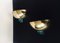 Modernistische Half Moon Wandlampe von Massive, 1980er, 2er Set 14