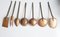 French Copper and Brass Cooking Utensils, 1950s, Set of 7 4